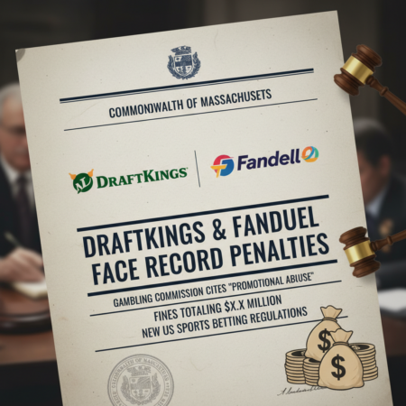 DraftKings & FanDuel Hit with Record Massachusetts Fines for Promo Abuse