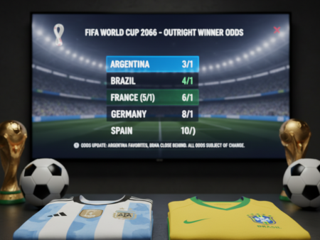 World Cup 2026 Odds Update: Argentina Favorite, Brazil Close Behind
